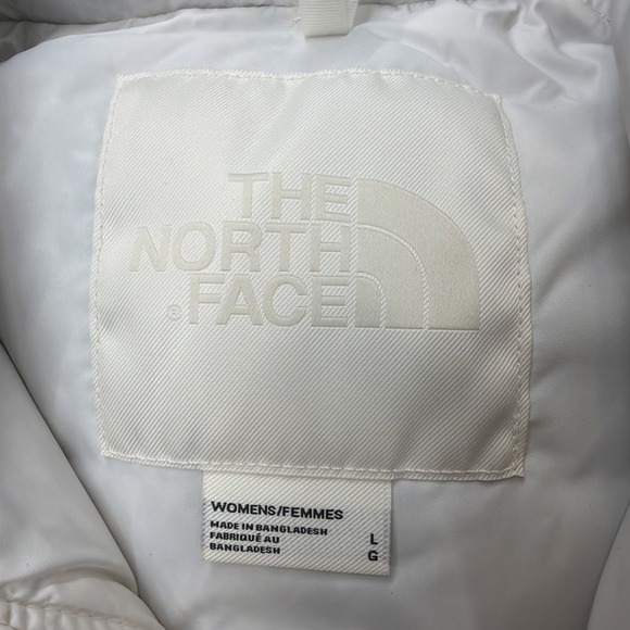 The North Face Women's 1996 Retro Nuptse DTM Vest 700 Down White Dune NWT Large - Picture 15 of 16